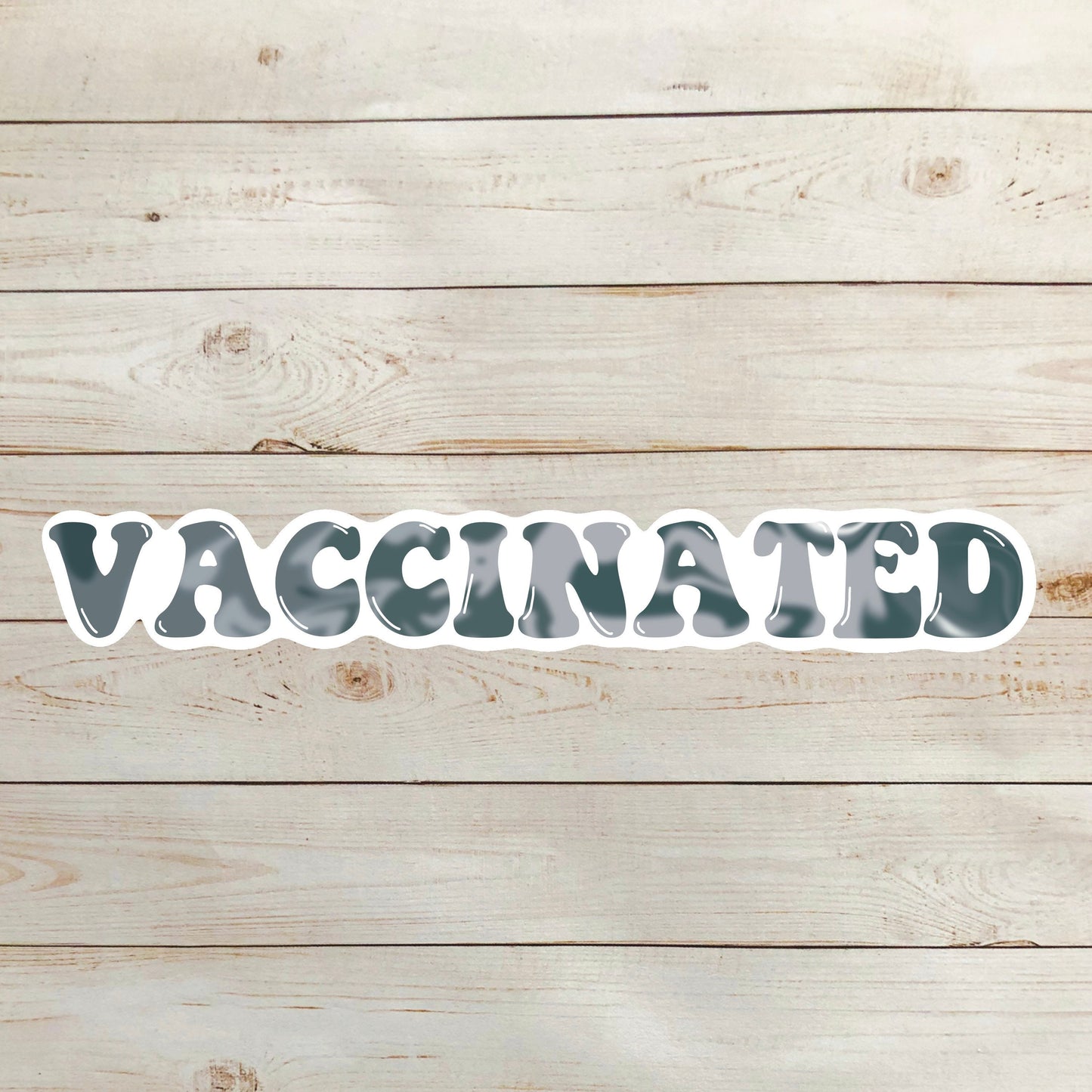 Vaccinated Sticker