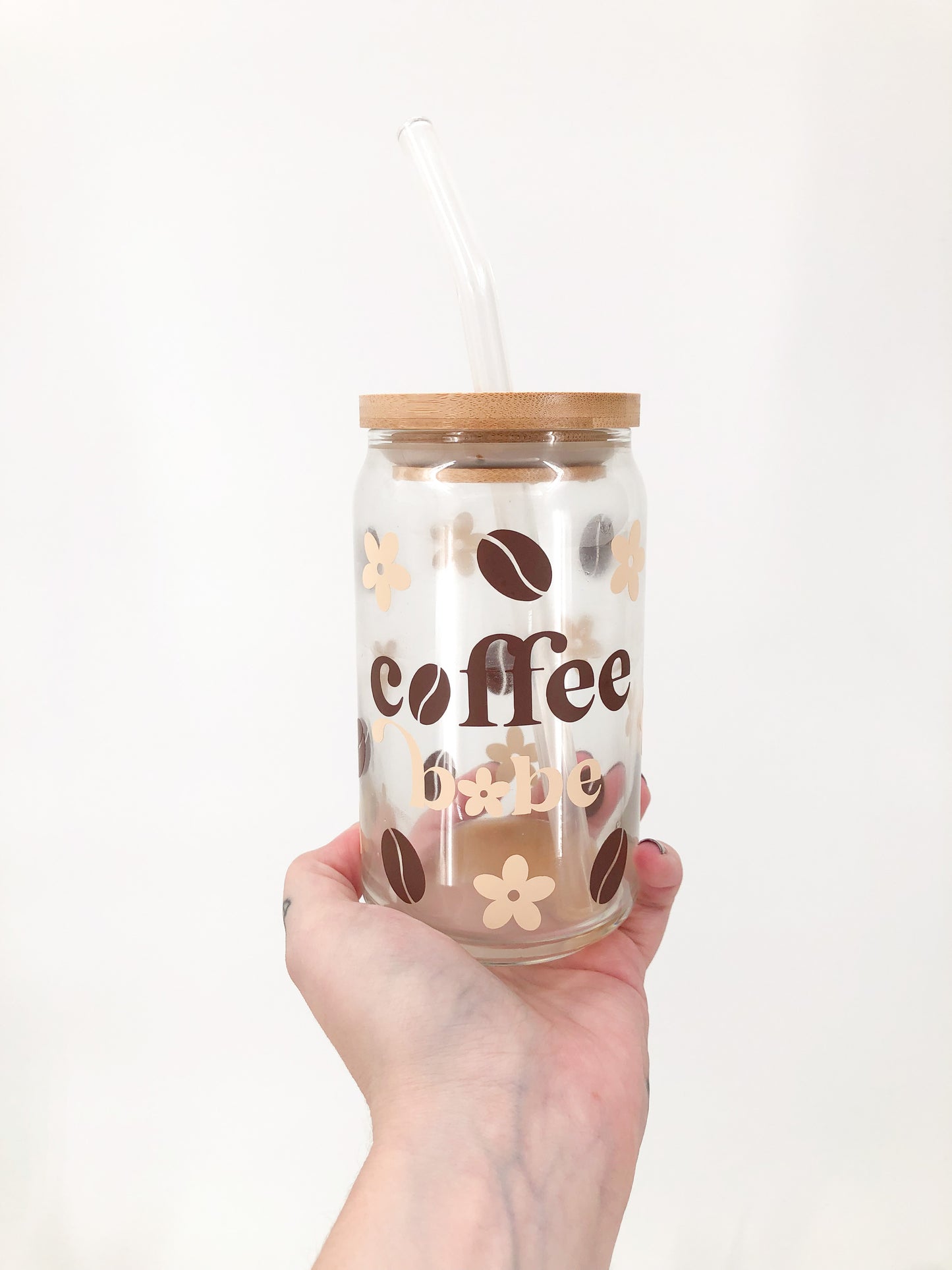 Coffee Babe Glass Can