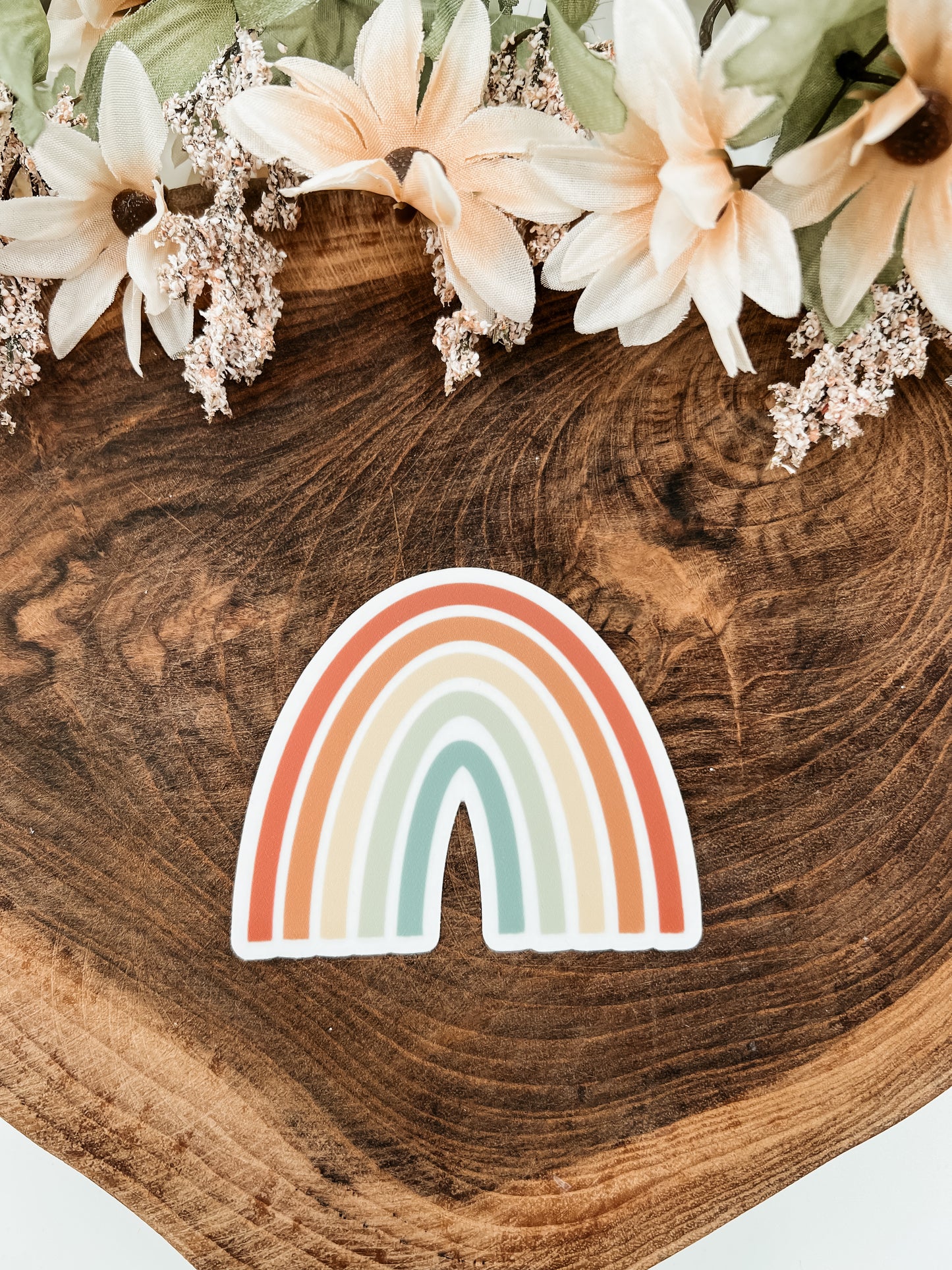 Clear Rainbow Sticker