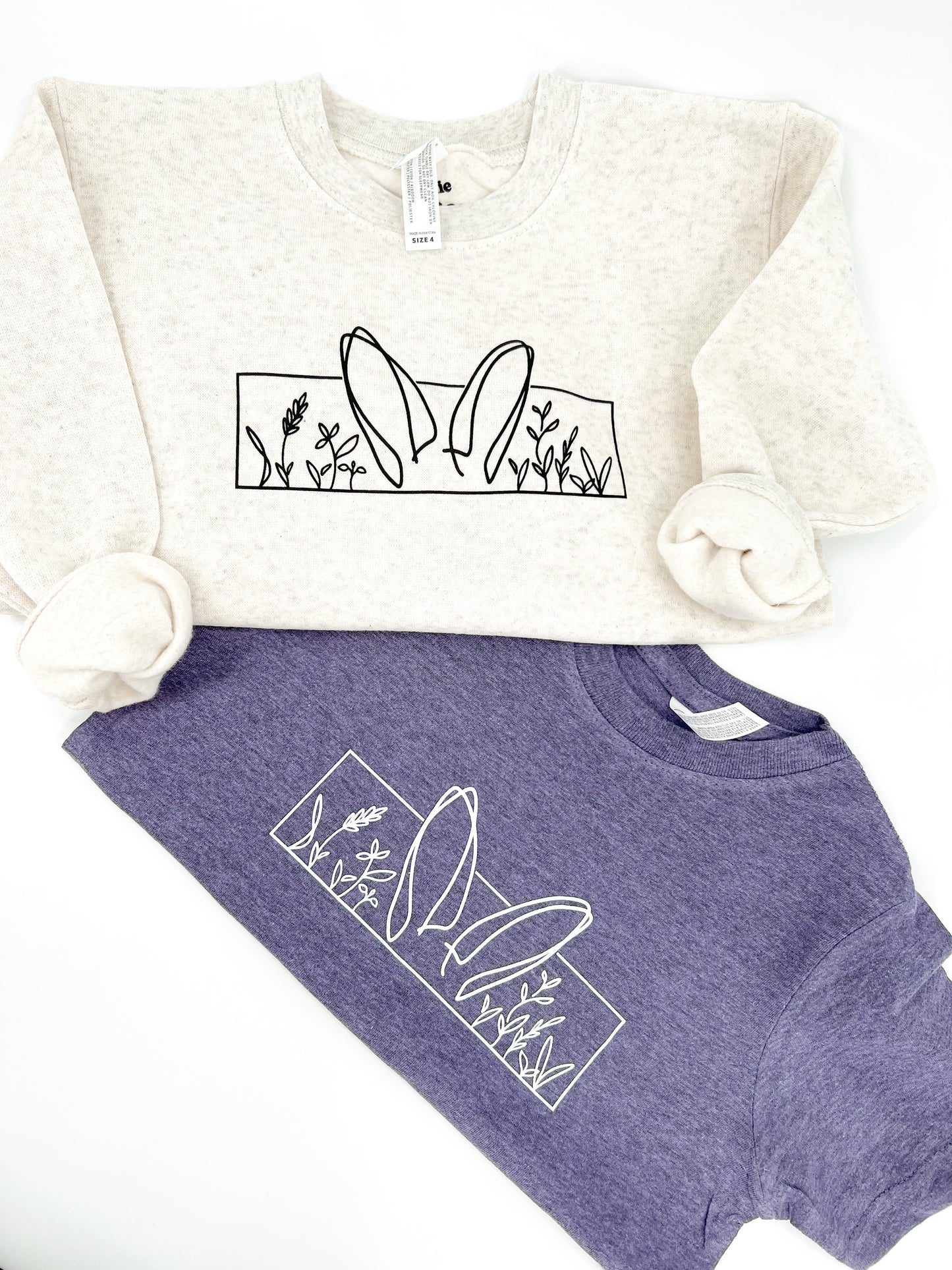 Toddler Minimalist Bunny Crewneck