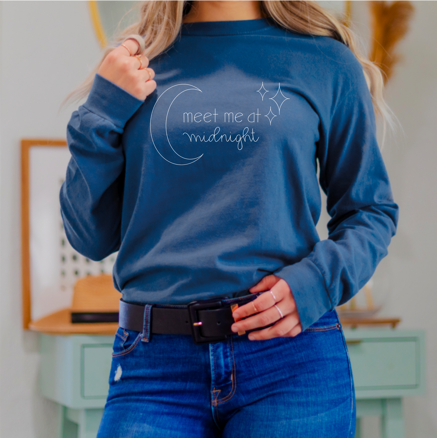 Meet Me at Midnight Long Sleeve Tee
