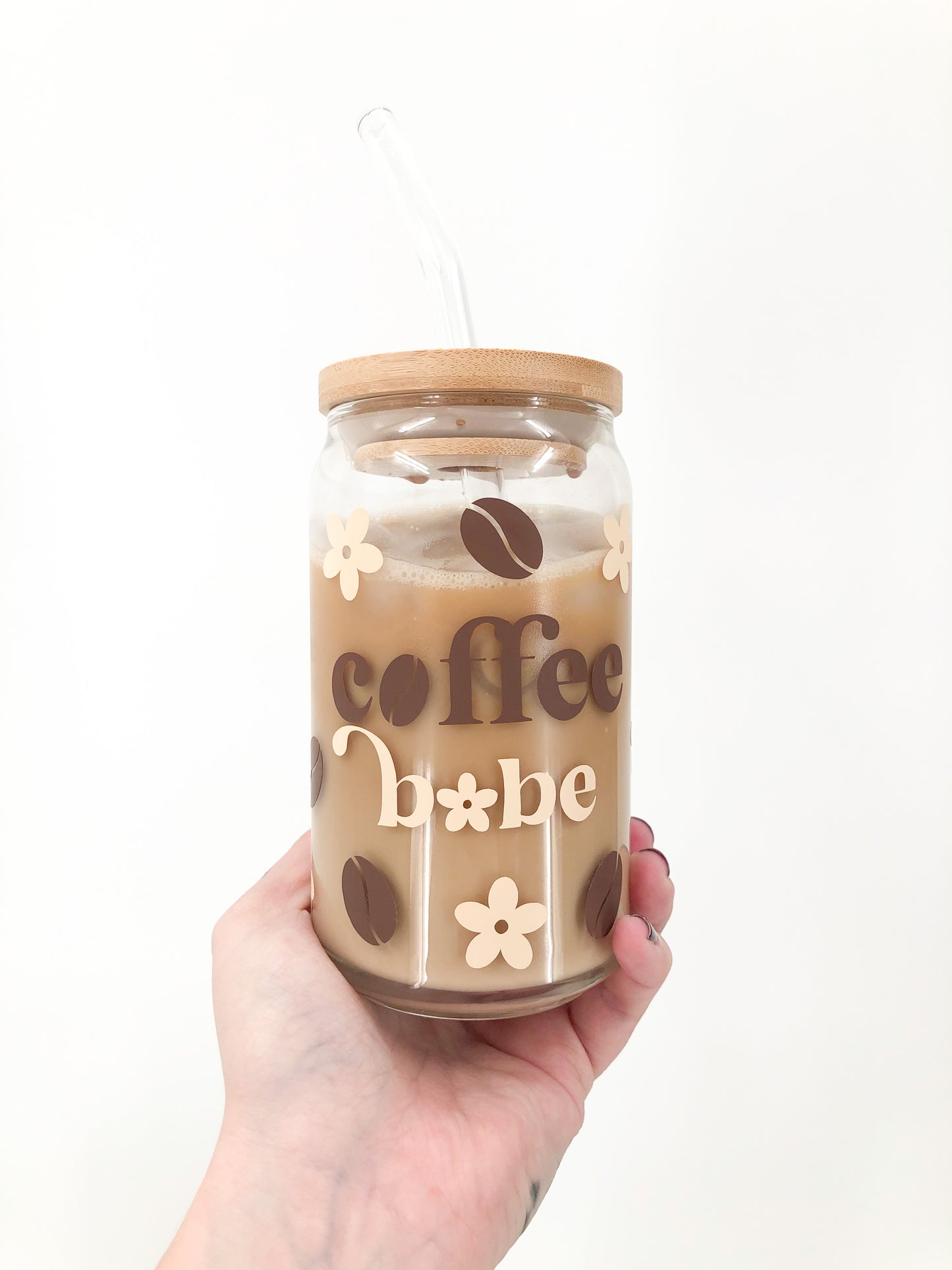 Coffee Babe Glass Can