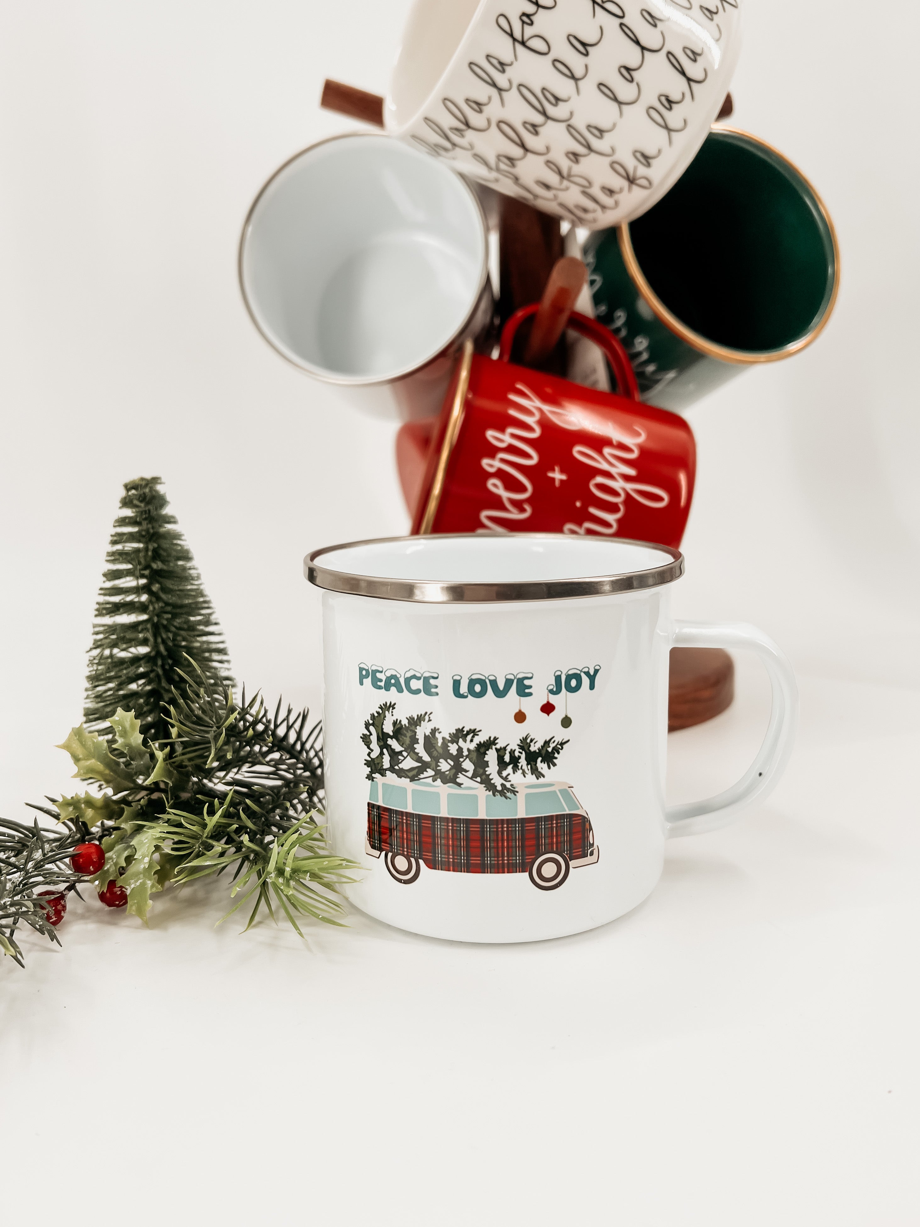 Peace & Joy - Campfire Mug