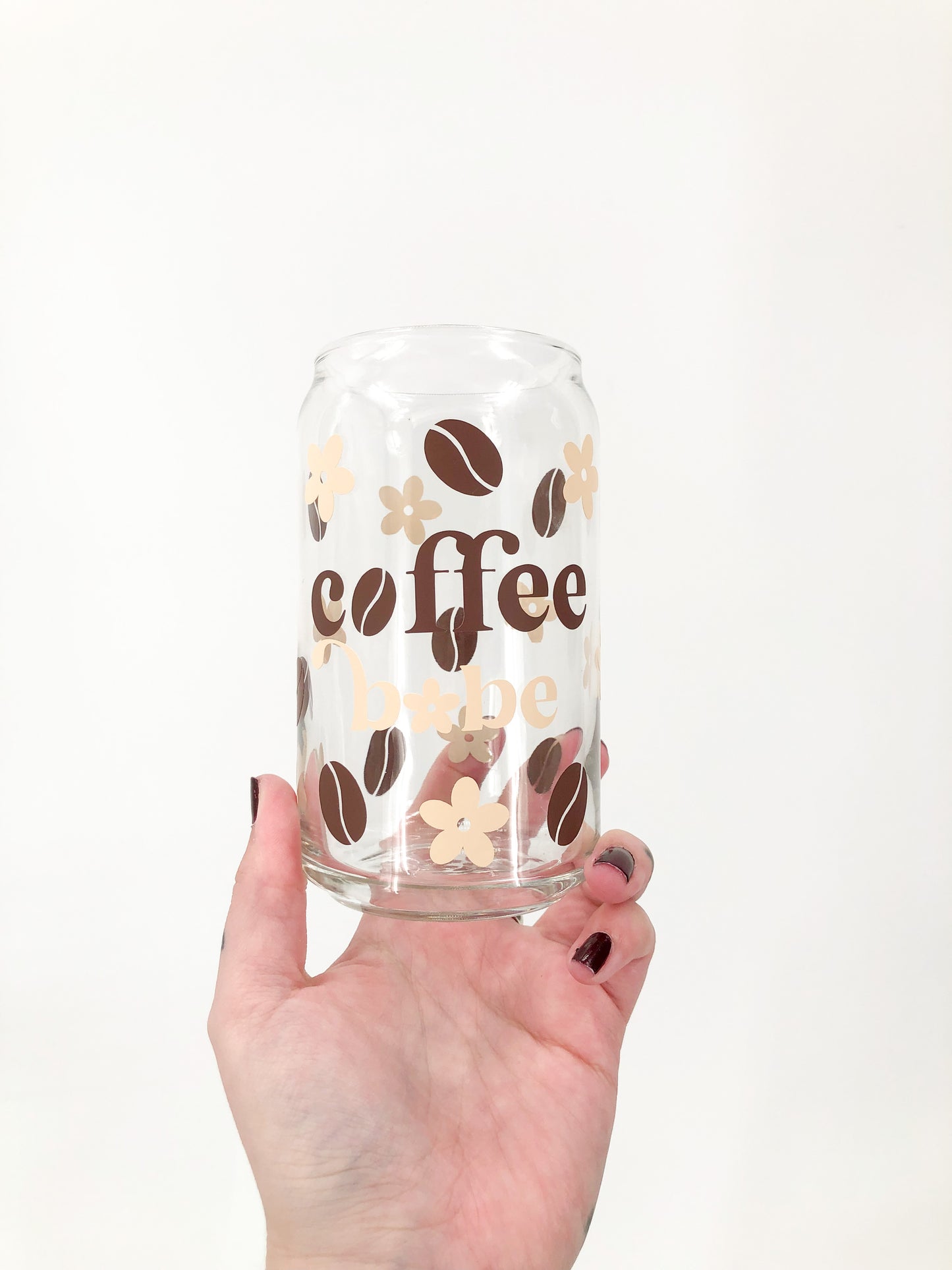 Coffee Babe Glass Can