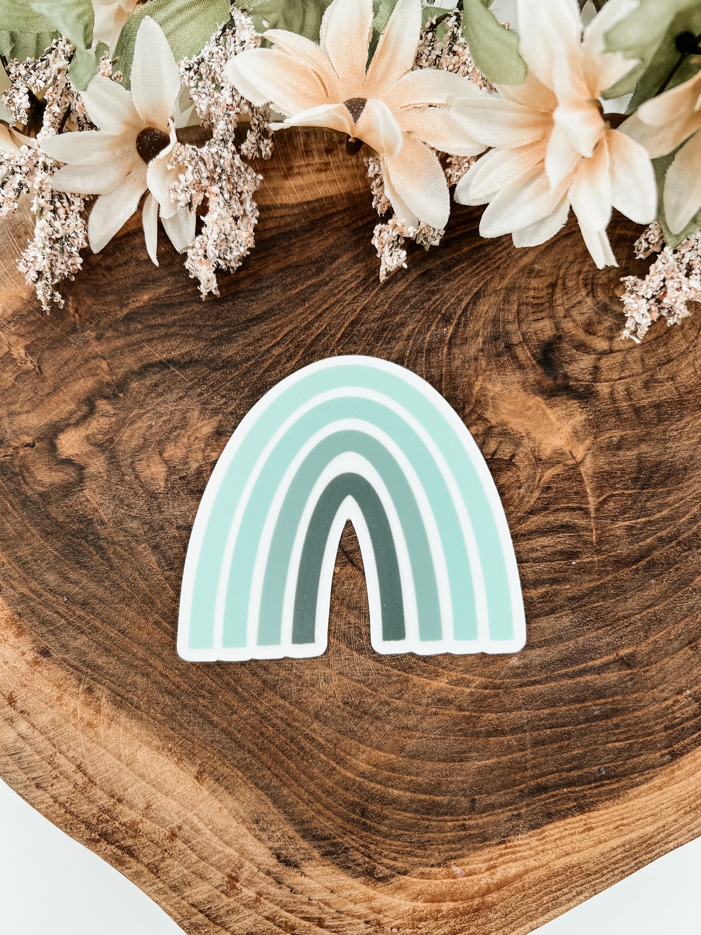 Blue Rainbow Sticker