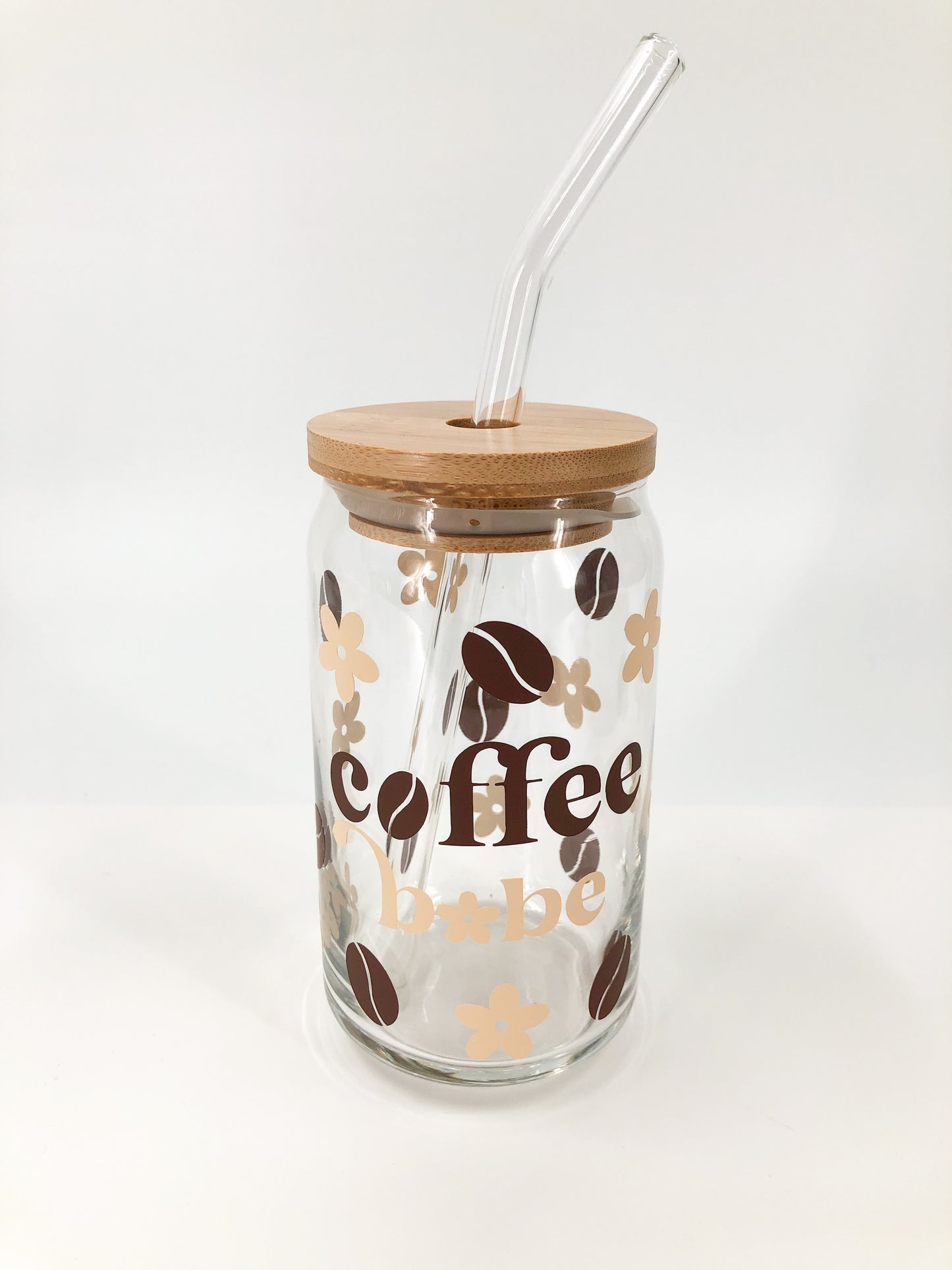 Coffee Babe Glass Can