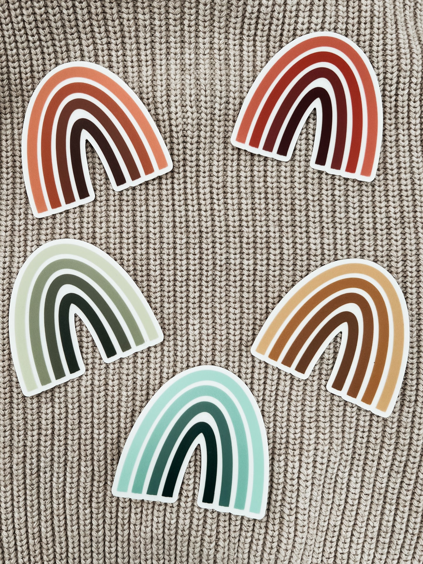 Pink Rainbow Sticker
