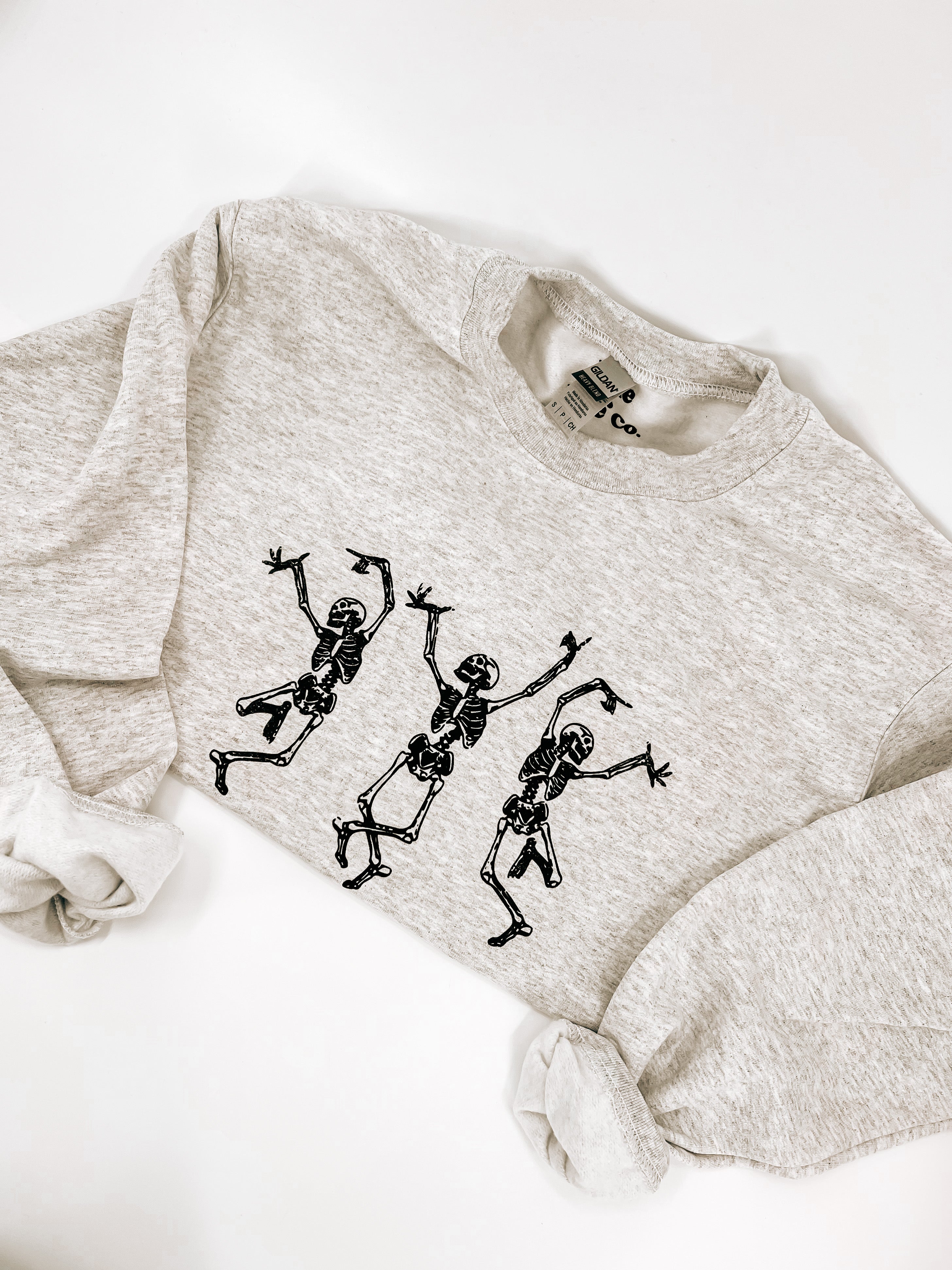 Dancing Skeleton Crewneck