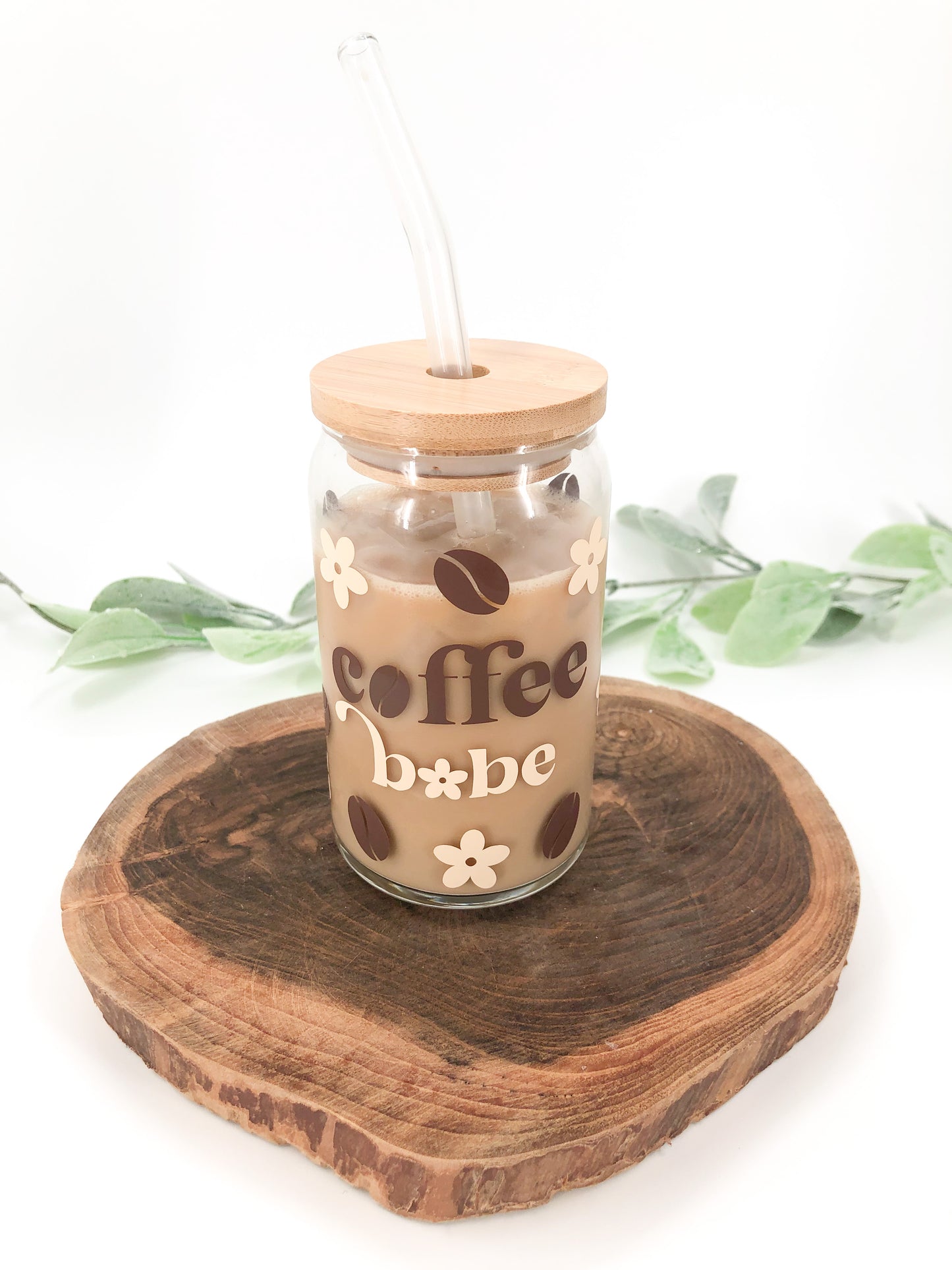 Coffee Babe Glass Can