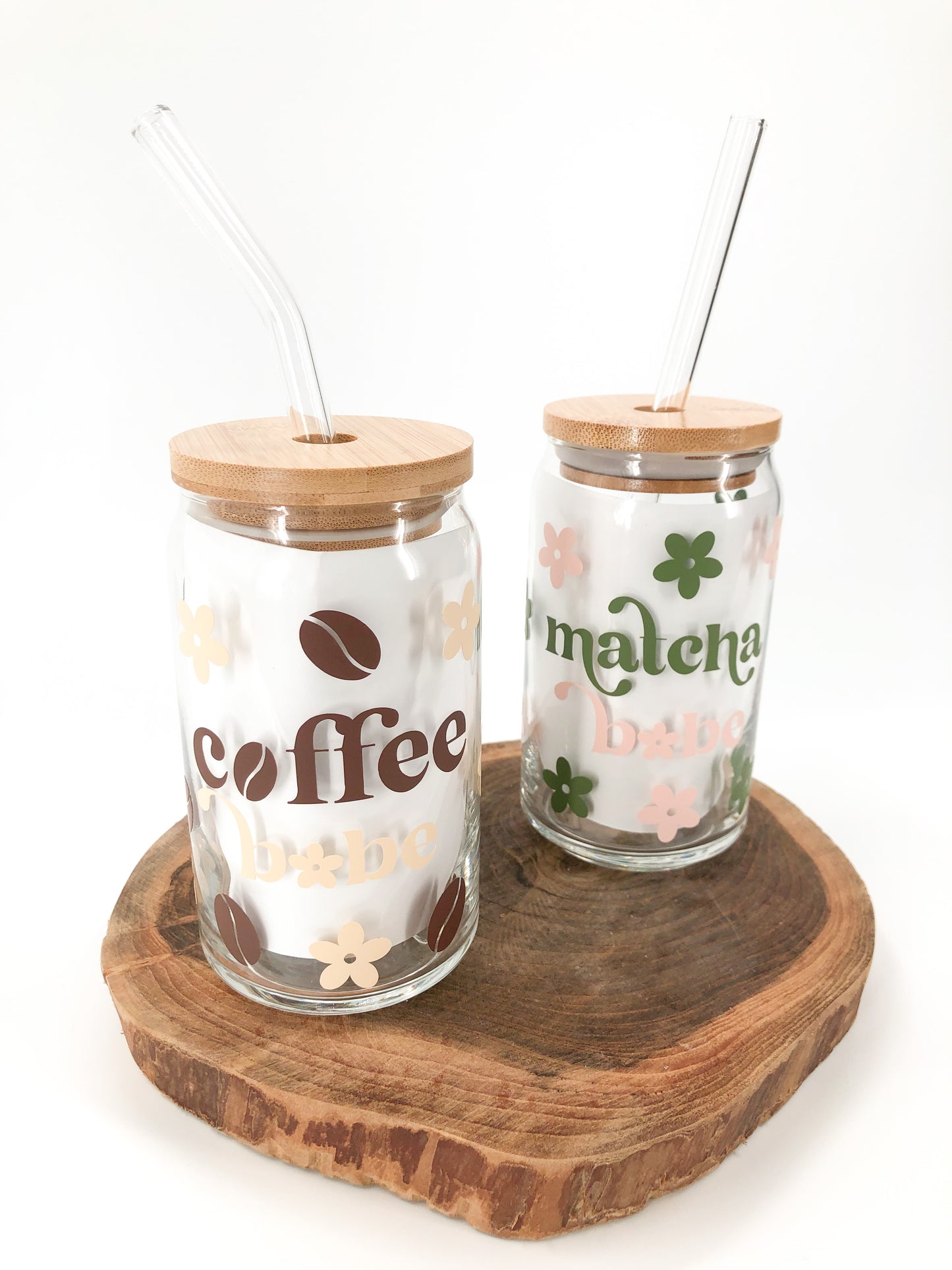 Coffee Babe Glass Can