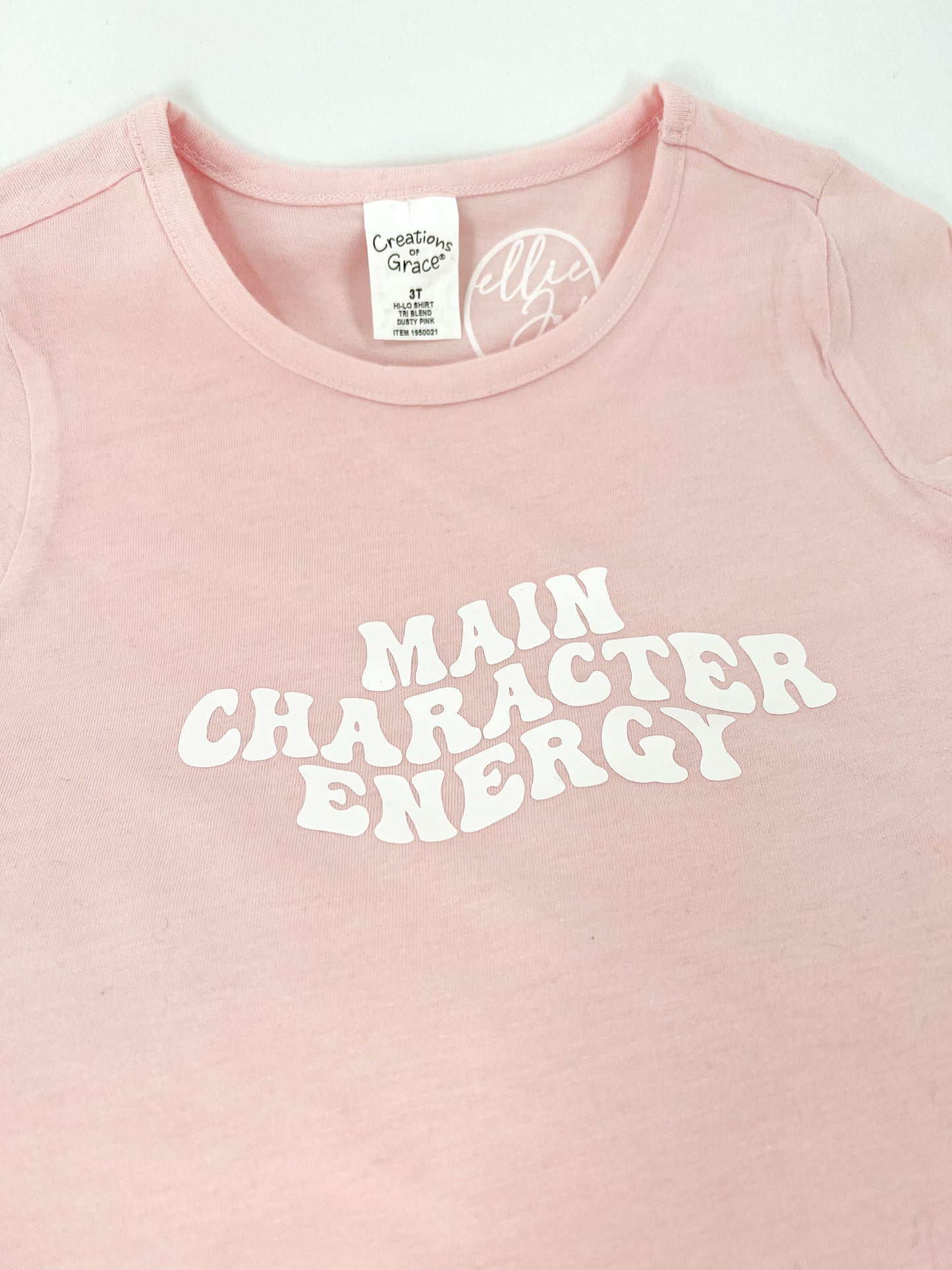 Main Character Energy Toddler Tee