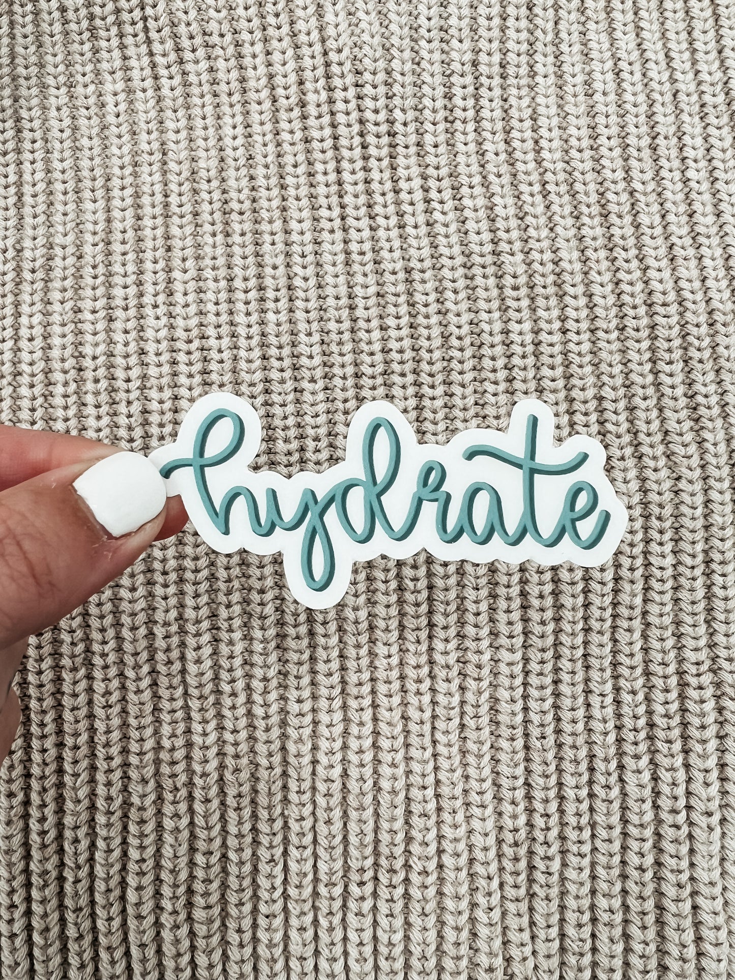 Hydrate Sticker