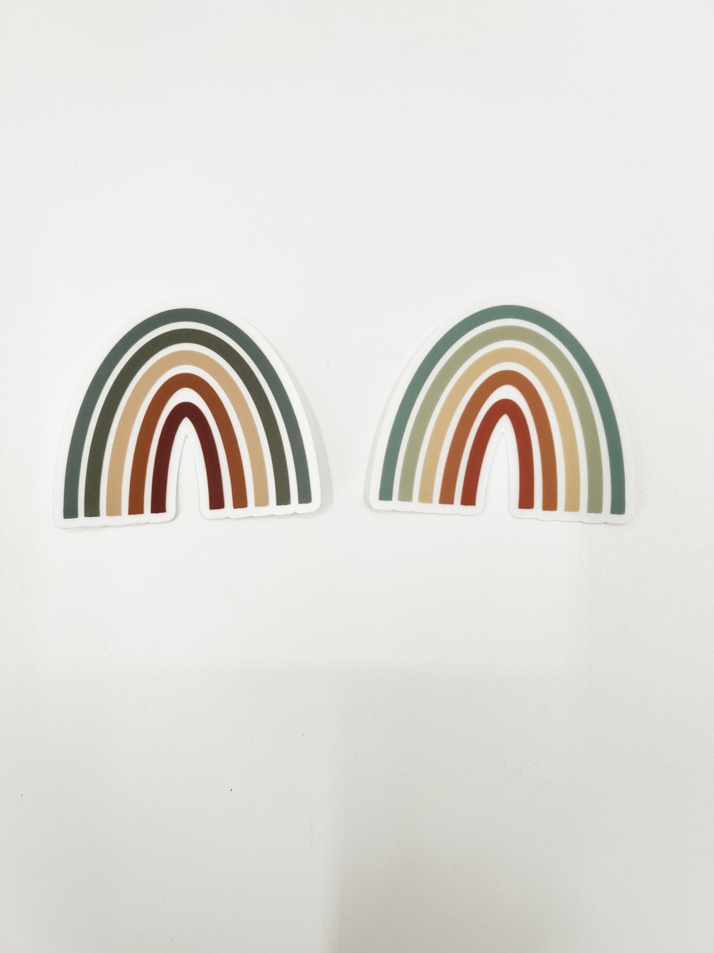 Muted Reverse Rainbow Sticker