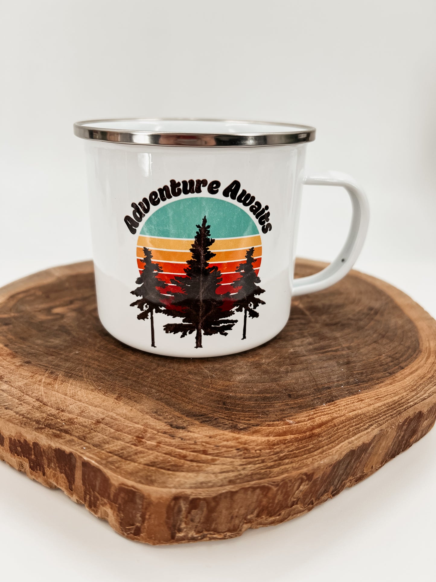 Adventure Awaits Campfire Mug
