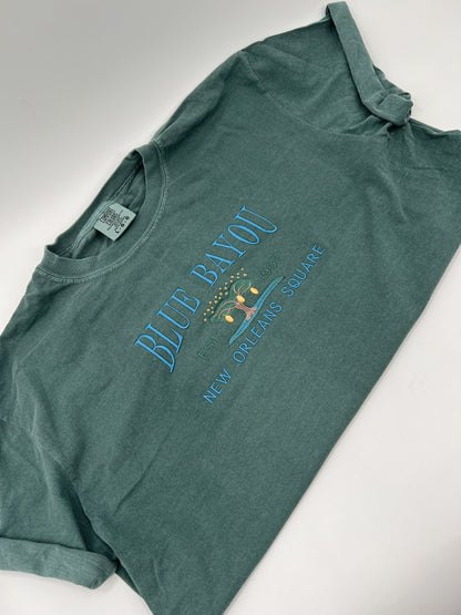 Blue Bayou Embroidered Tee