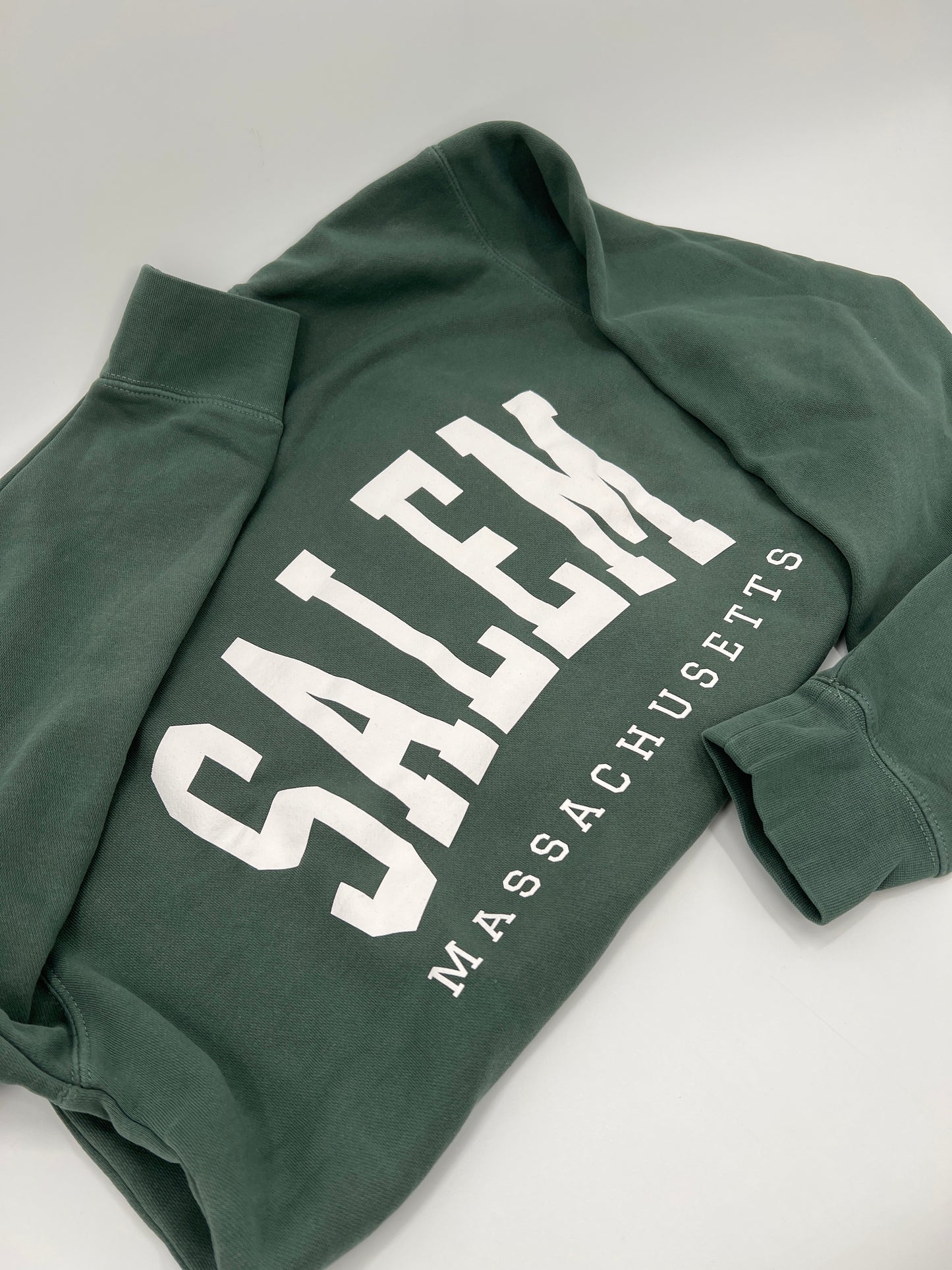 Salem Varsity Crewneck - Alpine Green