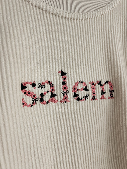 Salem Pink Corduroy Crewneck