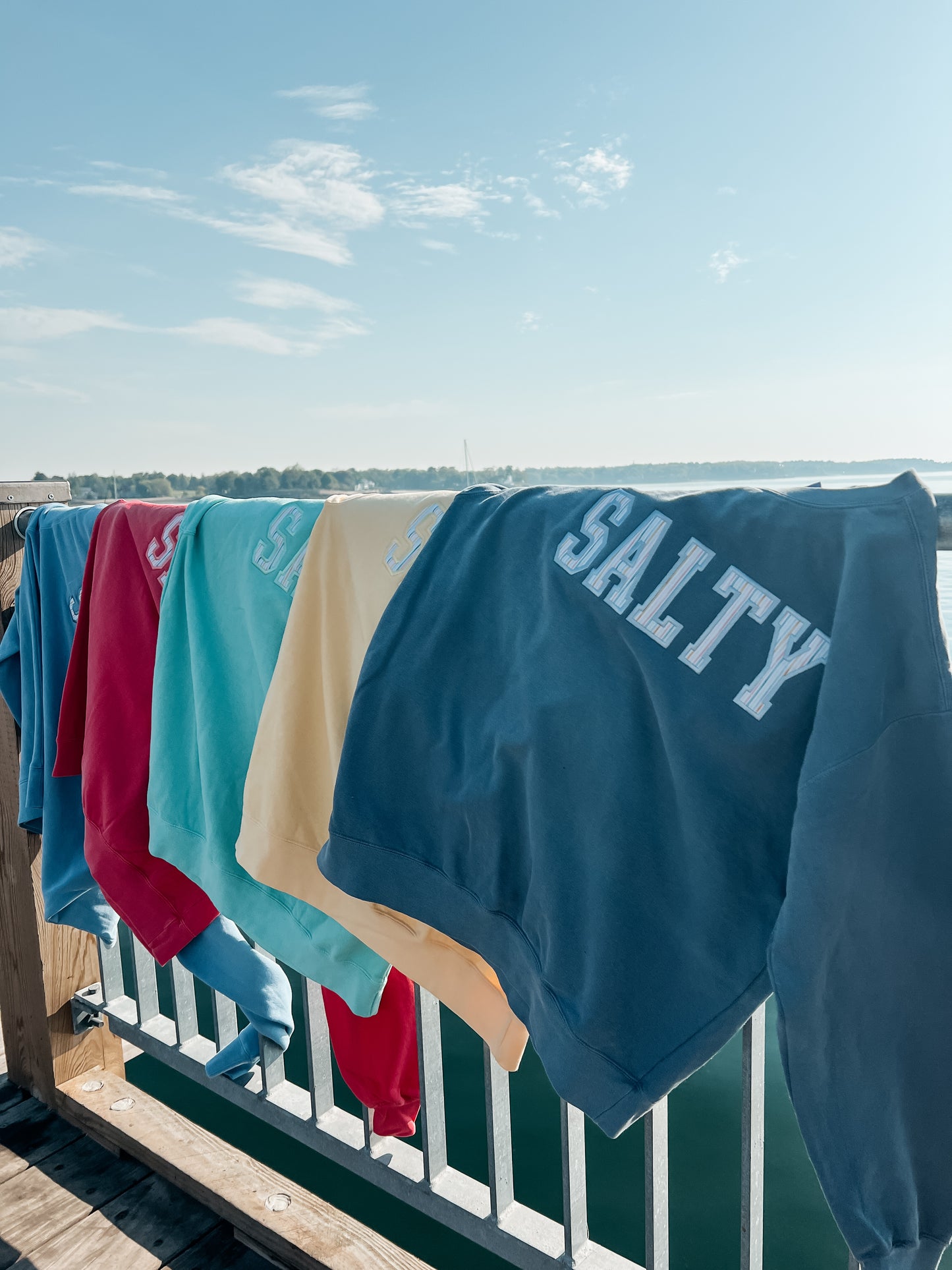 Salty Applique Crewneck