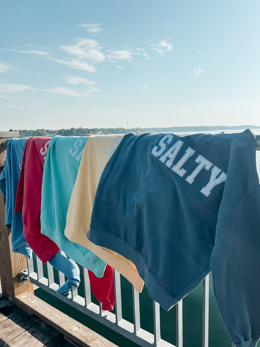 Salty Applique Crewneck