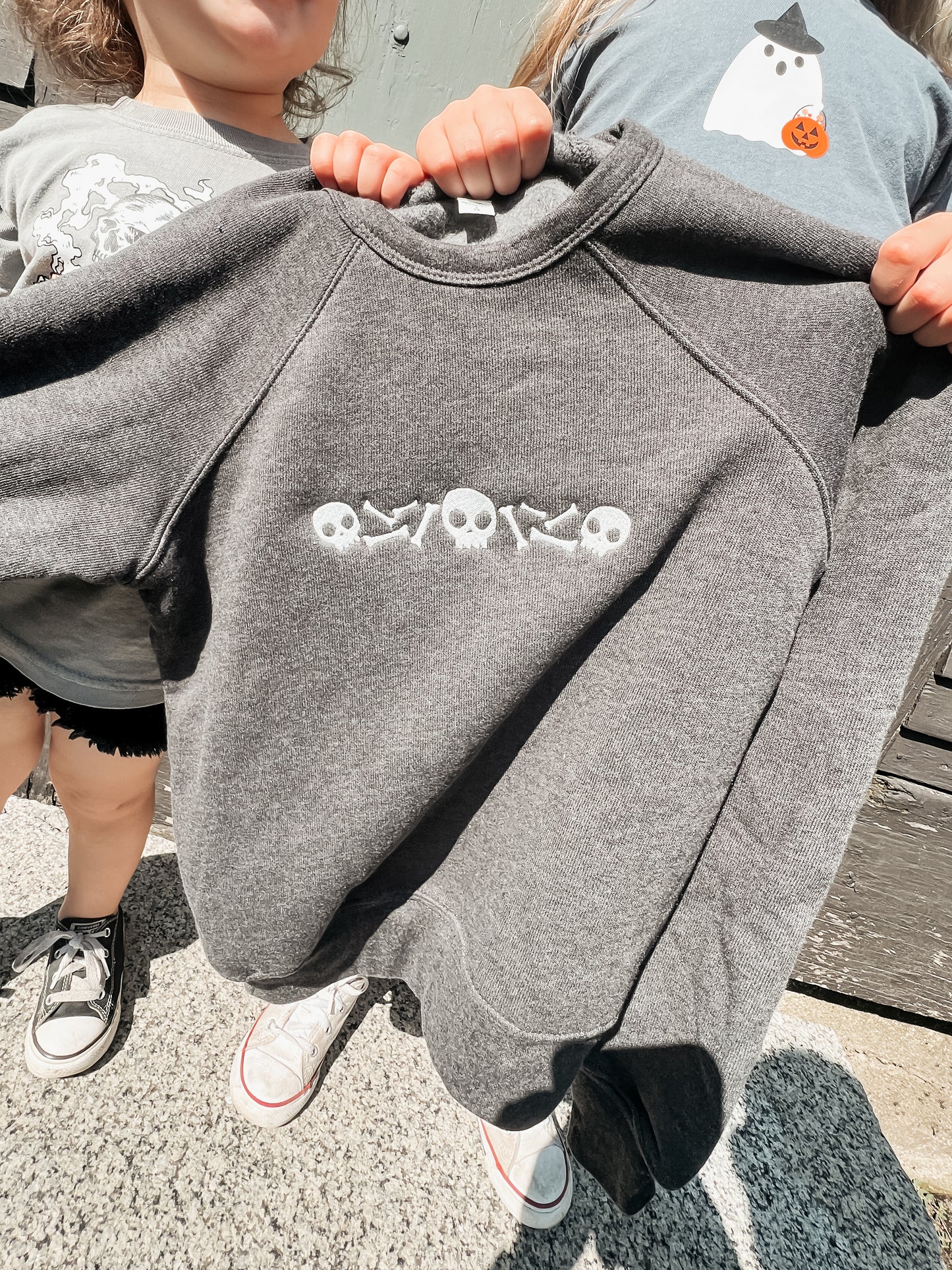 Skelly Glow In the Dark Crewneck (Toddler/Youth)