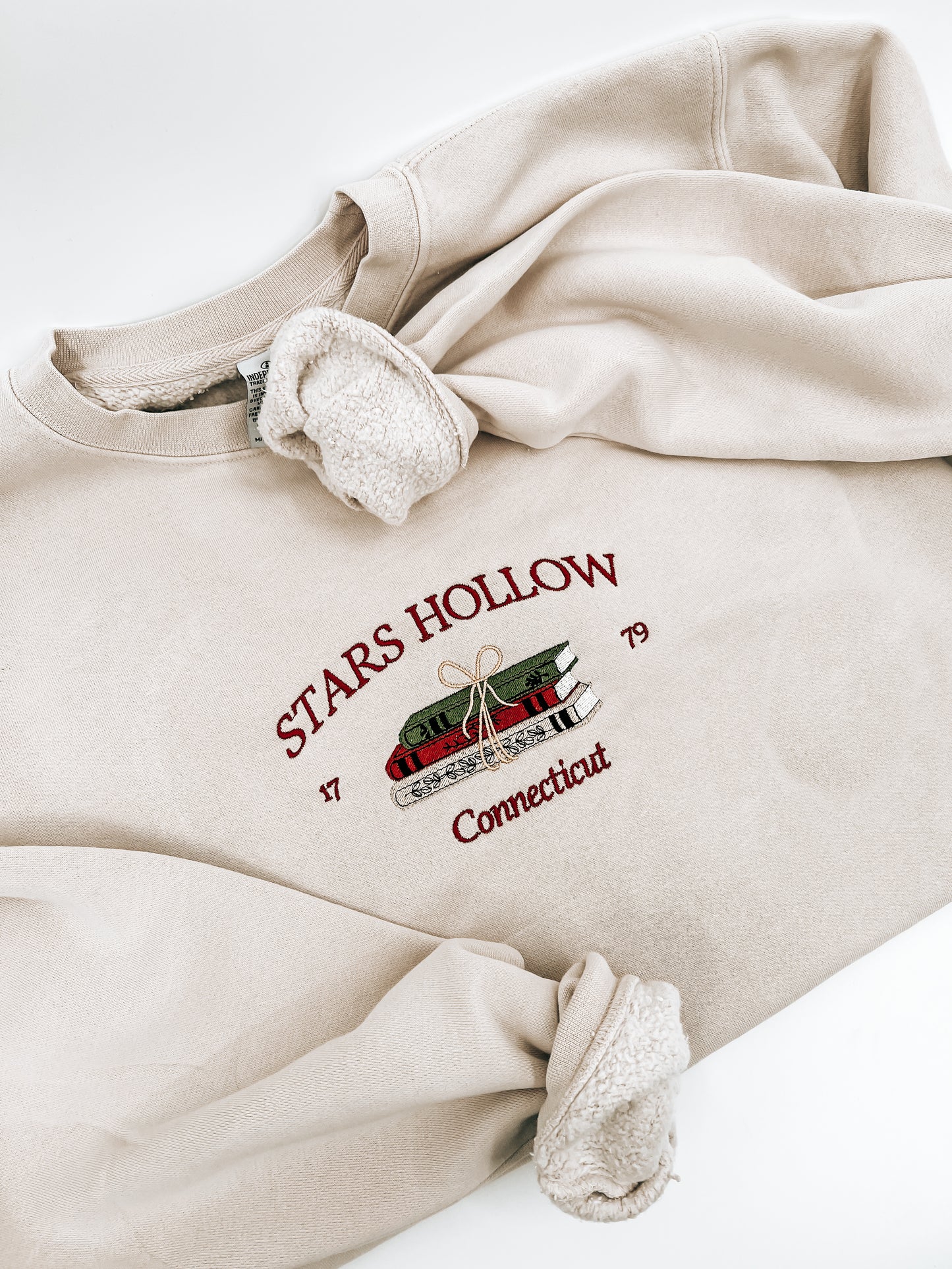 Stars Hollow Embroidered Crewneck