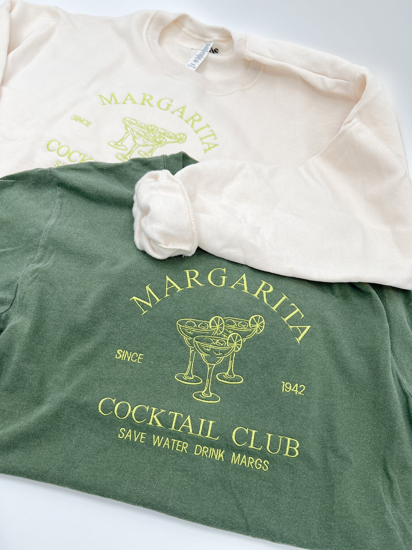 Margarita Club Embroidered Tee