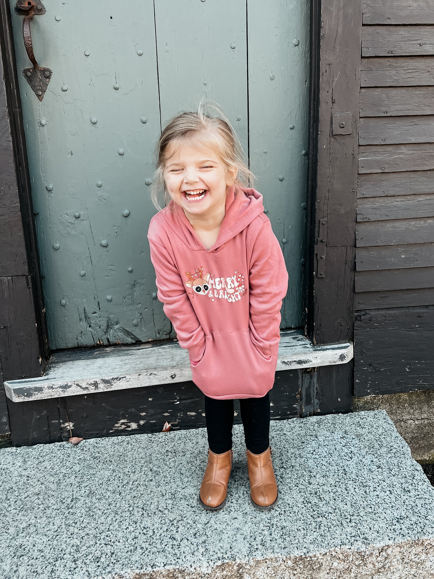 Merry & Bright Hoodie (Toddler/Youth)