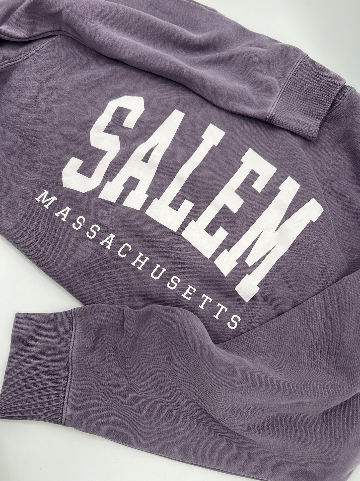 Salem Varsity Crewneck - Plum