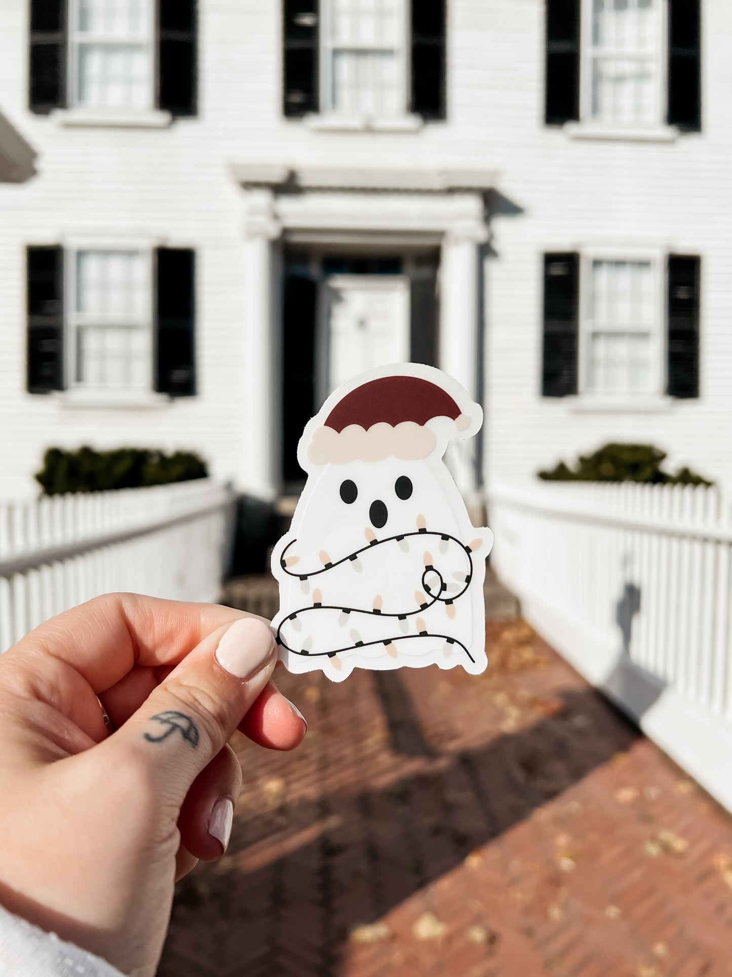 Christmas Boo Sticker