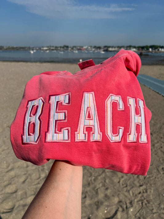 Beach Applique Crewneck
