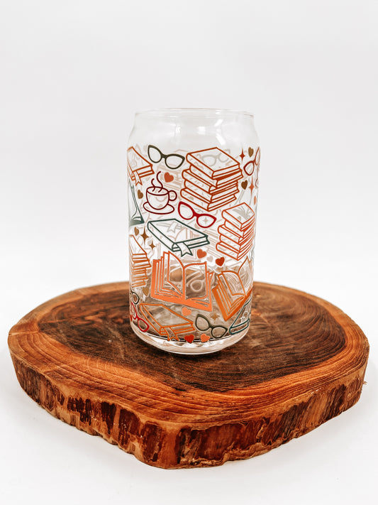 Bookish Glass Can
