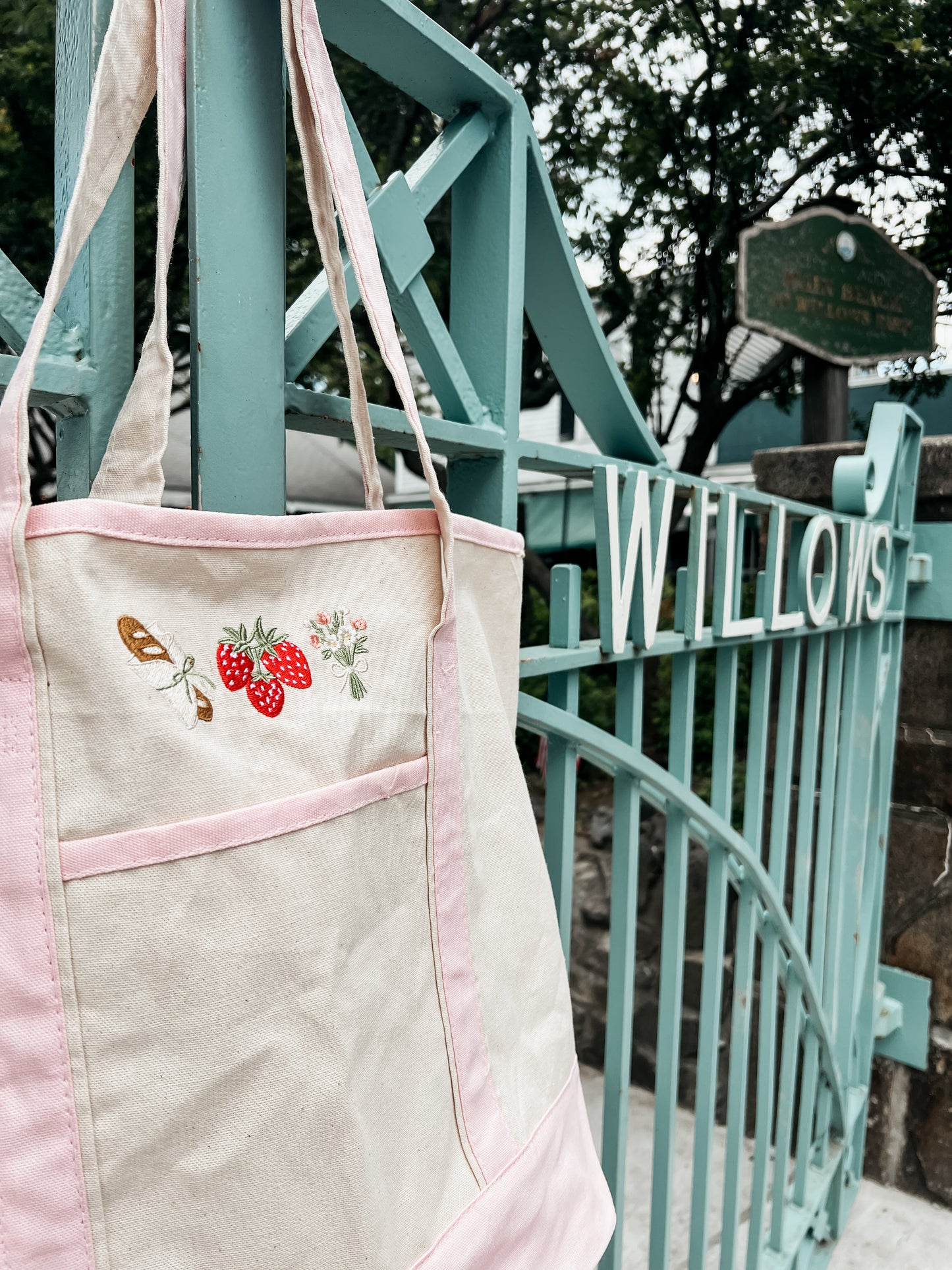 Farmer's Market Tote (Pink)