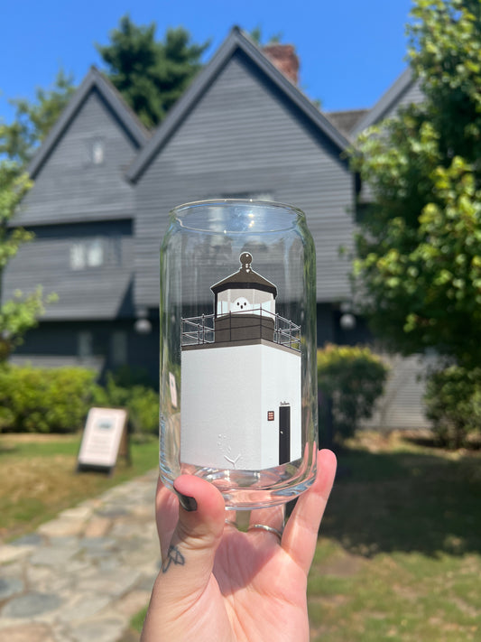 Derby Lighthouse Glass Can