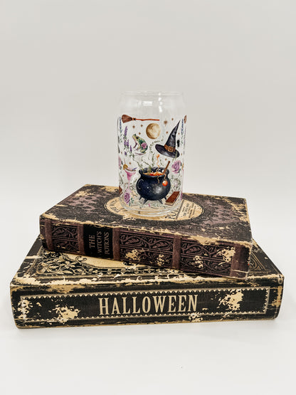 Witches Brew Glass Can