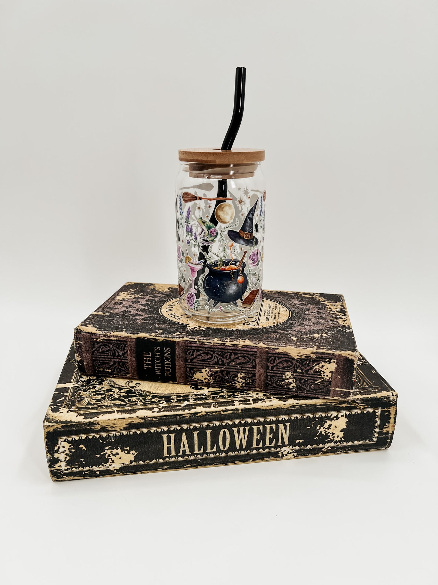 Witches Brew Glass Can