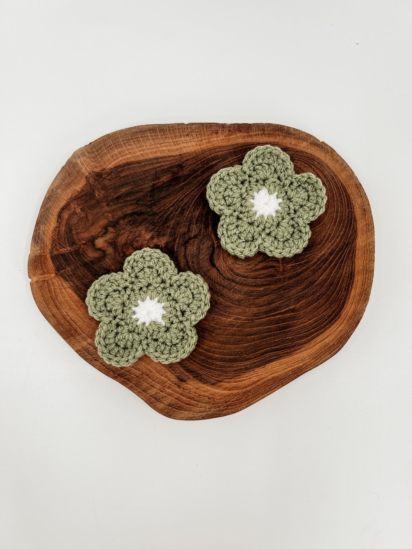 Sage Daisy Car Coasters