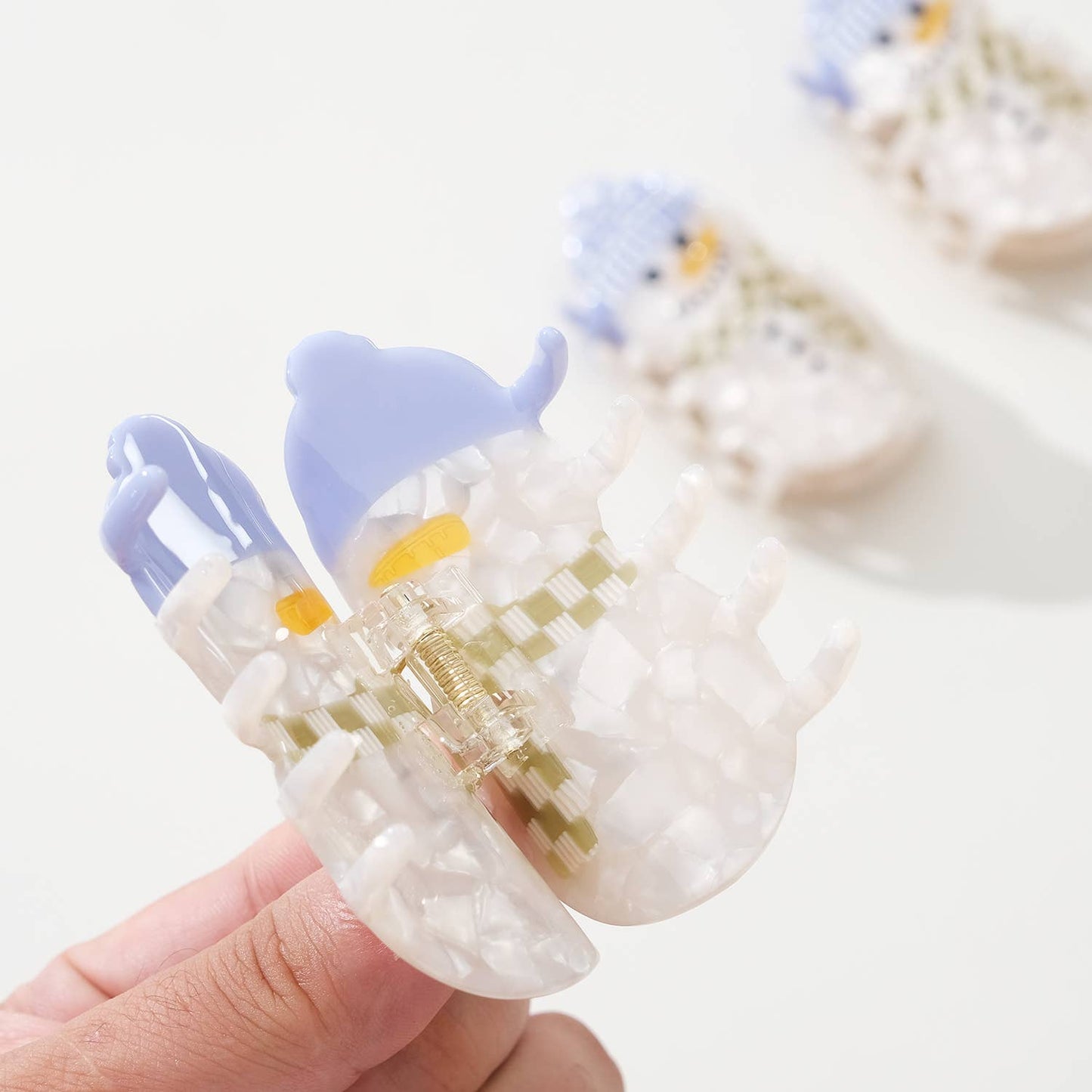 Snowman | Holiday Claw Clip