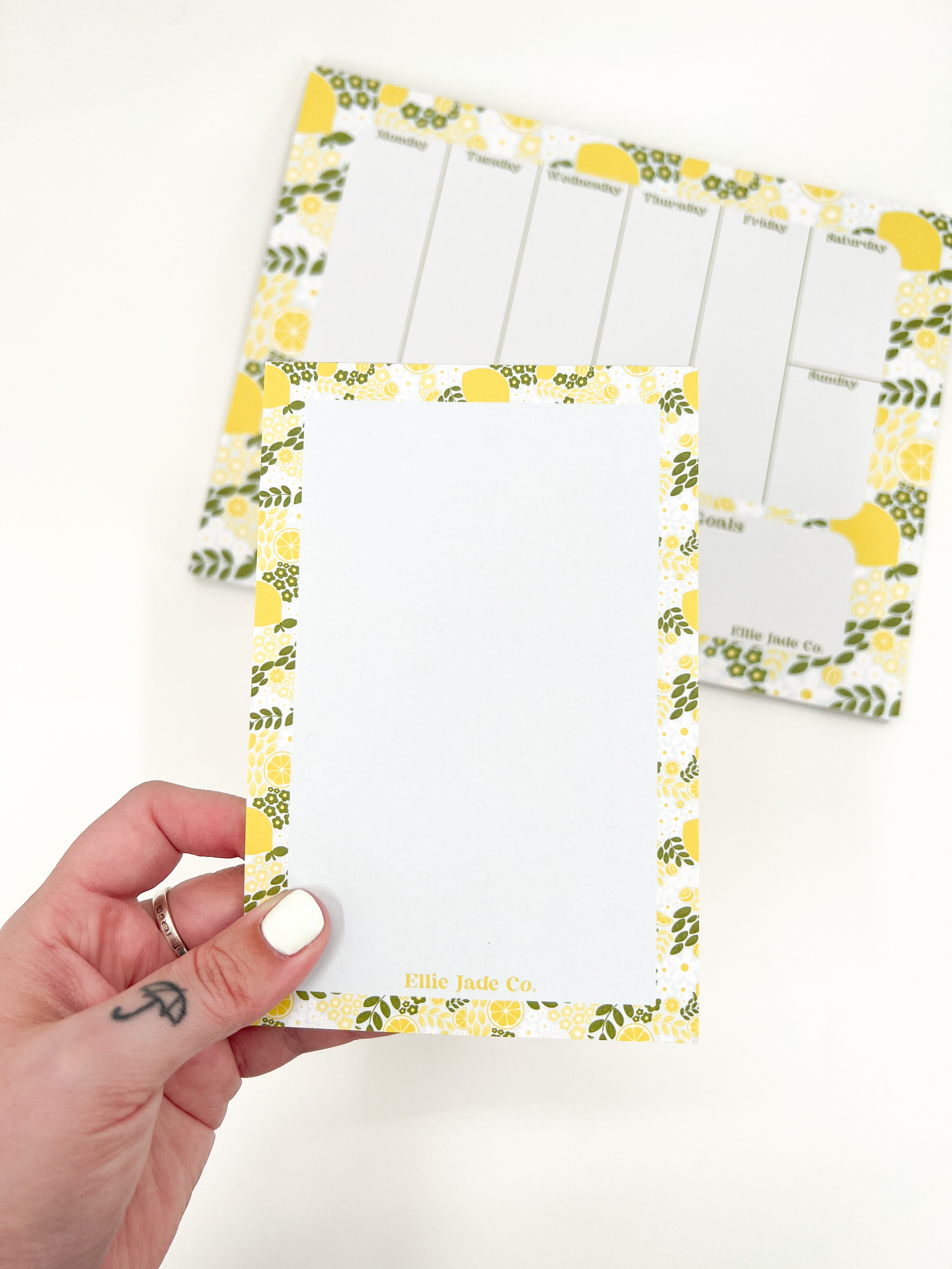 Lemon Notepad – Ellie Jade Co