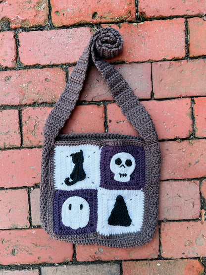 Spooky Vibes Crochet Bag