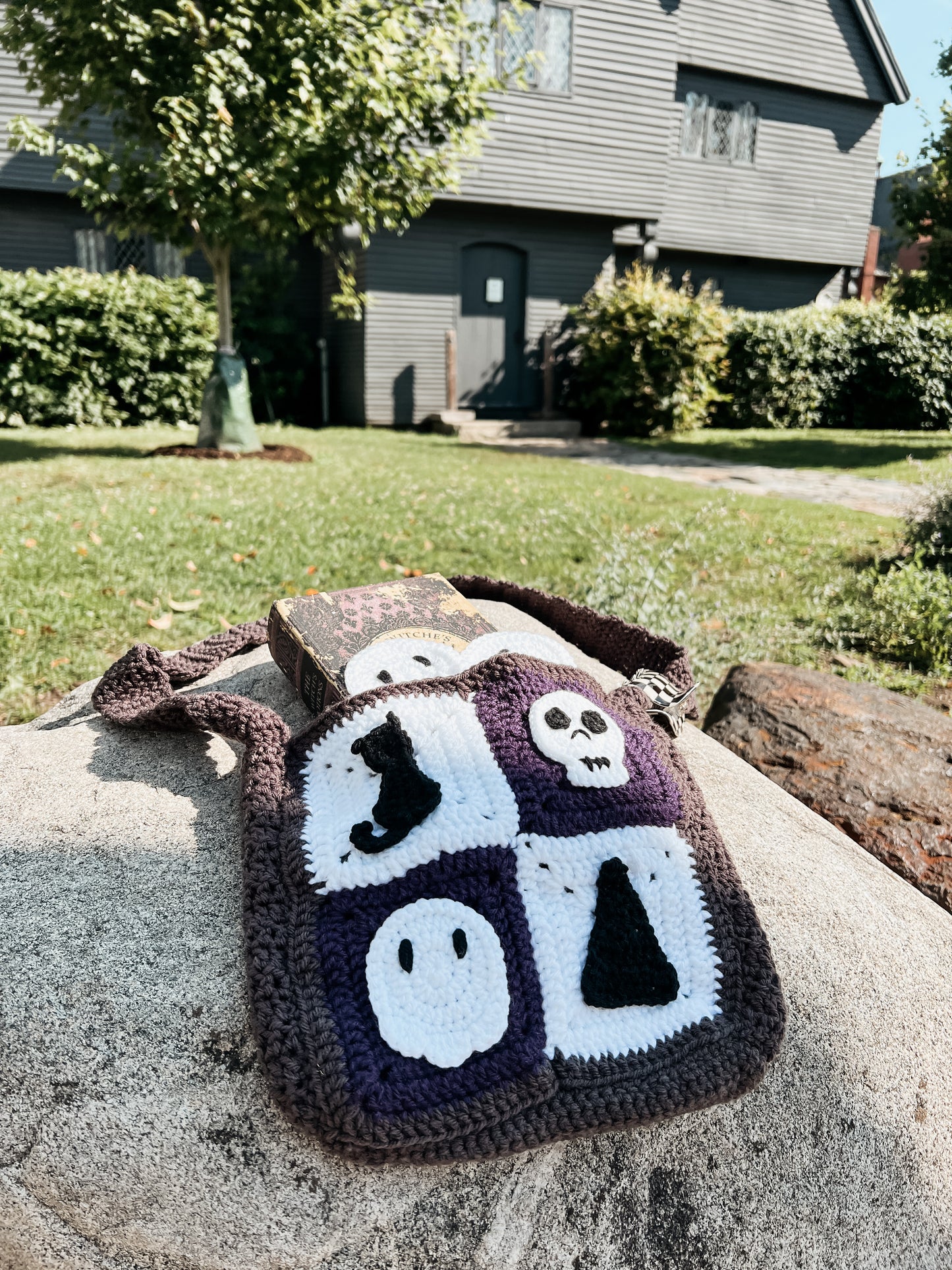 Spooky Vibes Crochet Bag