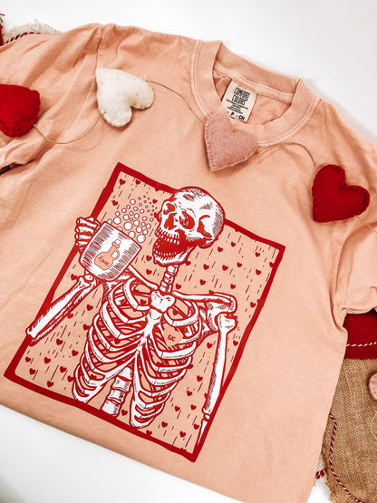 Love Potion Skelly Short Sleeve Tee