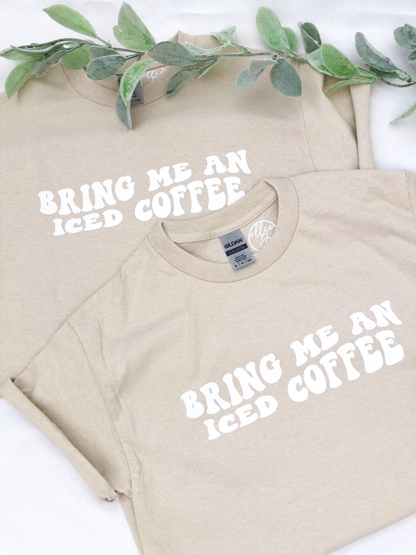 IMPERFECT Bring Me an Iced Coffee Tee - 012