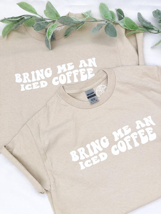 IMPERFECT Bring Me an Iced Coffee Tee - 005