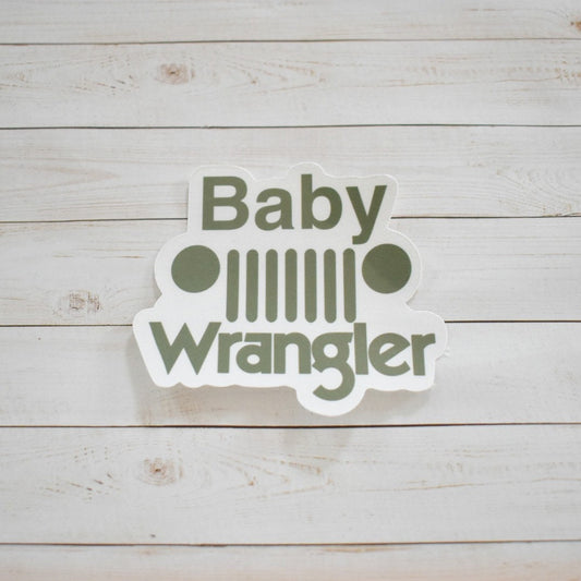 Baby Wrangler Sticker