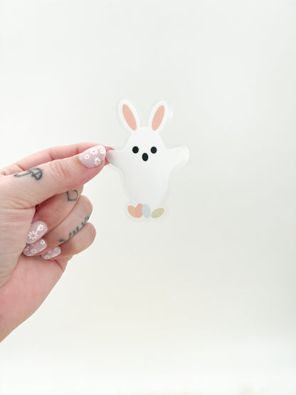Boo the Easter Ghost Sticker