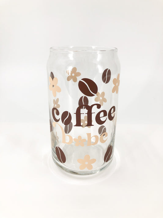 Coffee Babe Glass Can
