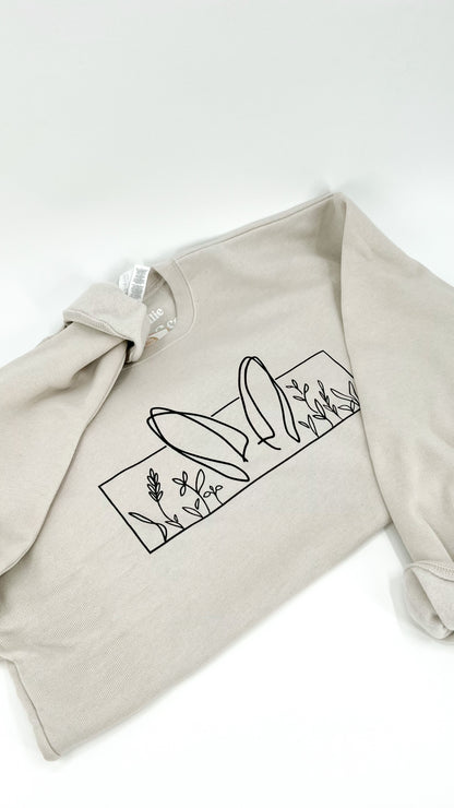 Minimalist Bunny Crewneck