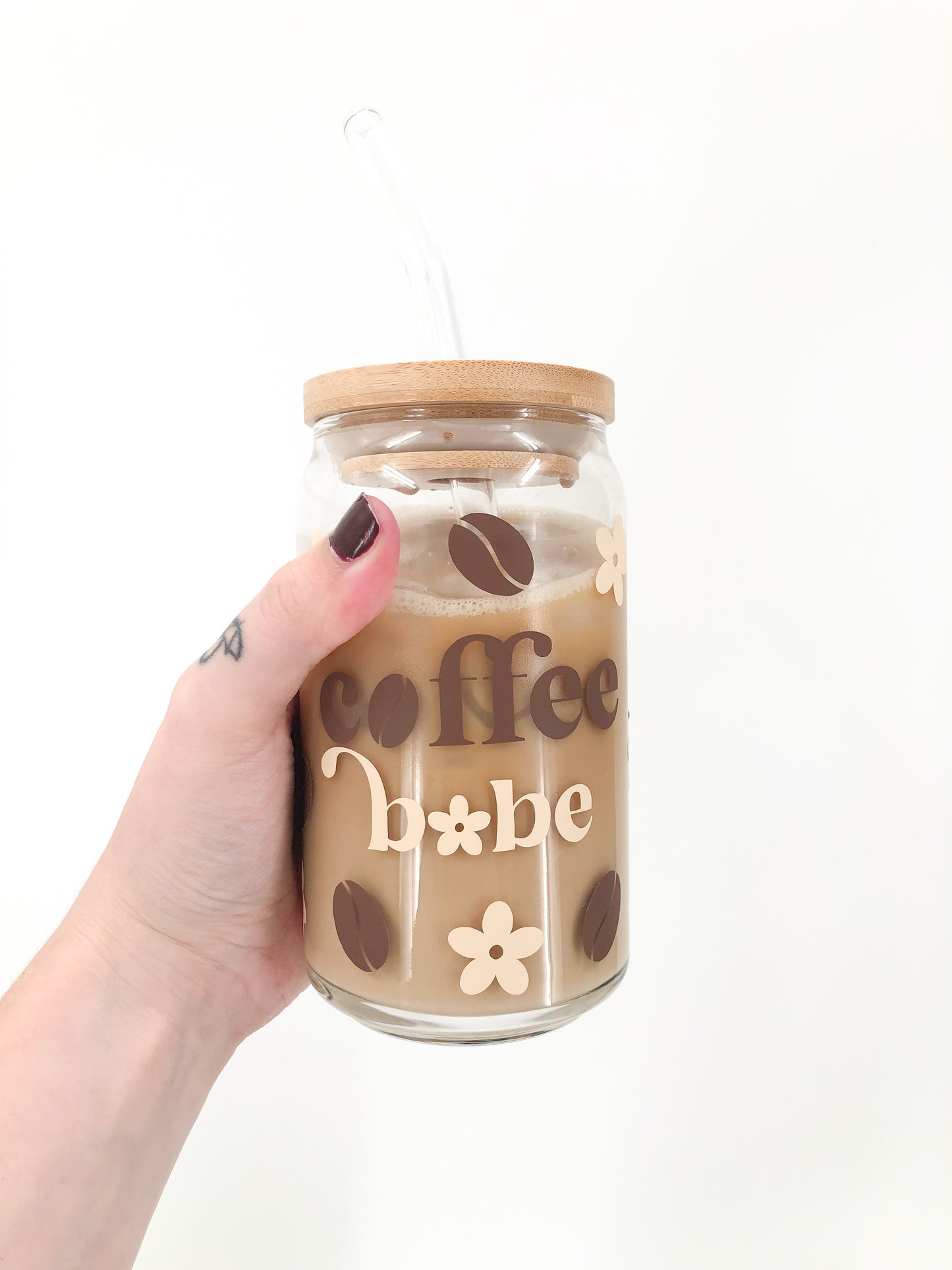 Coffee Babe Glass Can